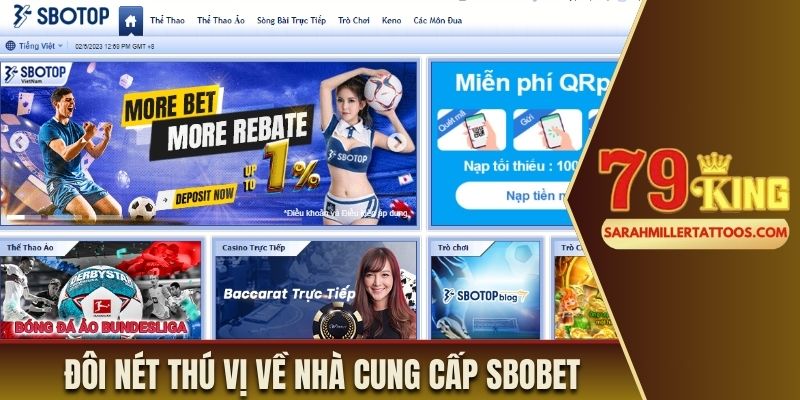 Đôi nét thú vị về nhà cung cấp Sbobet