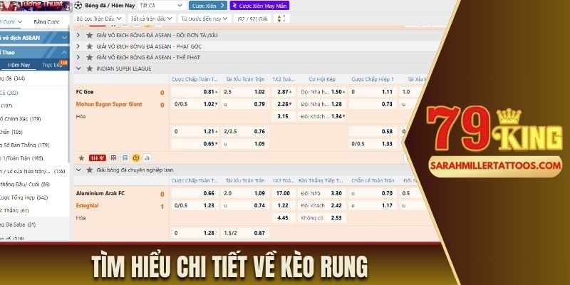 Tìm hiểu chi tiết về kèo rung